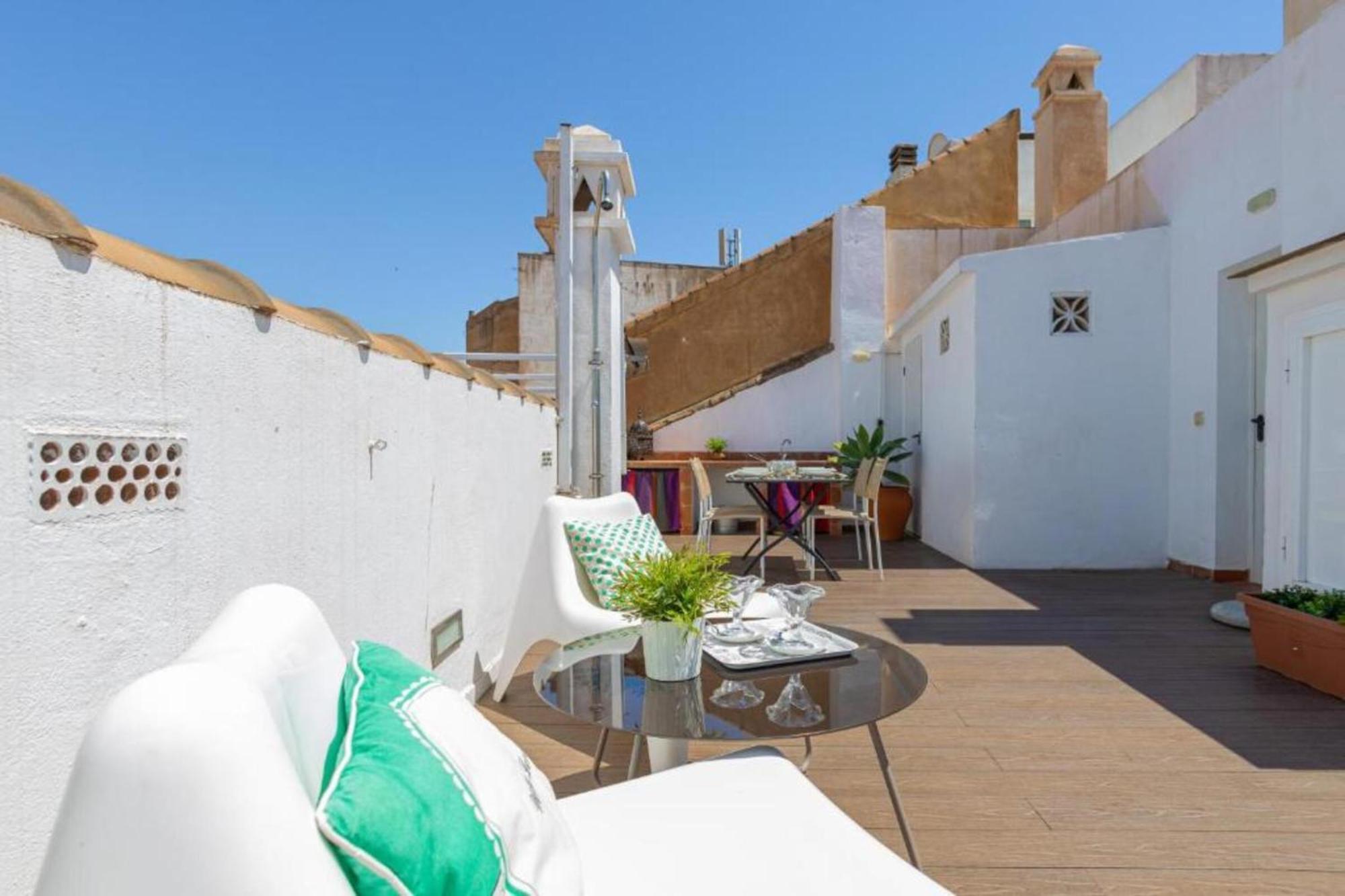 C20 - Adorable Apartment In The Center With Sun Terrace Málaga Exteriör bild